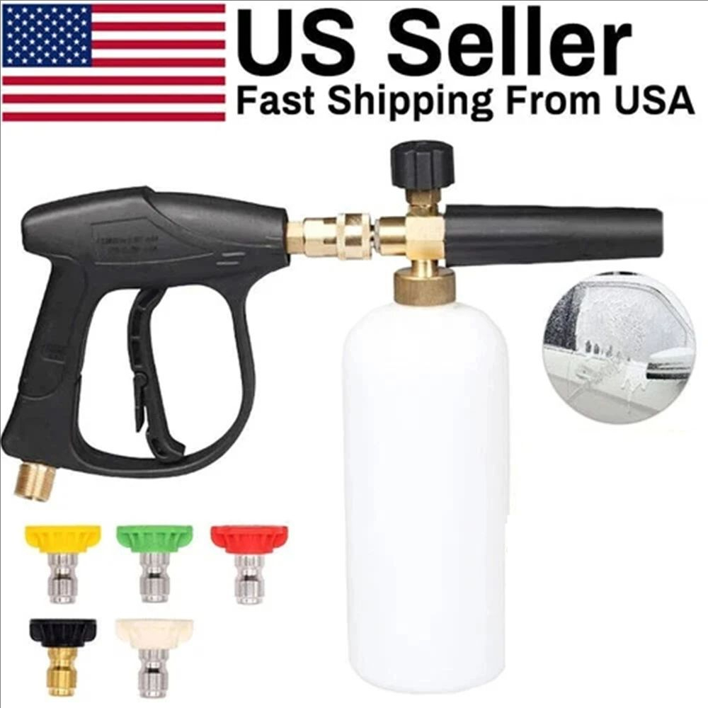 Conjunto de Pistola de Lavagem - Pressure Washer Foam Gun avaliação e preço