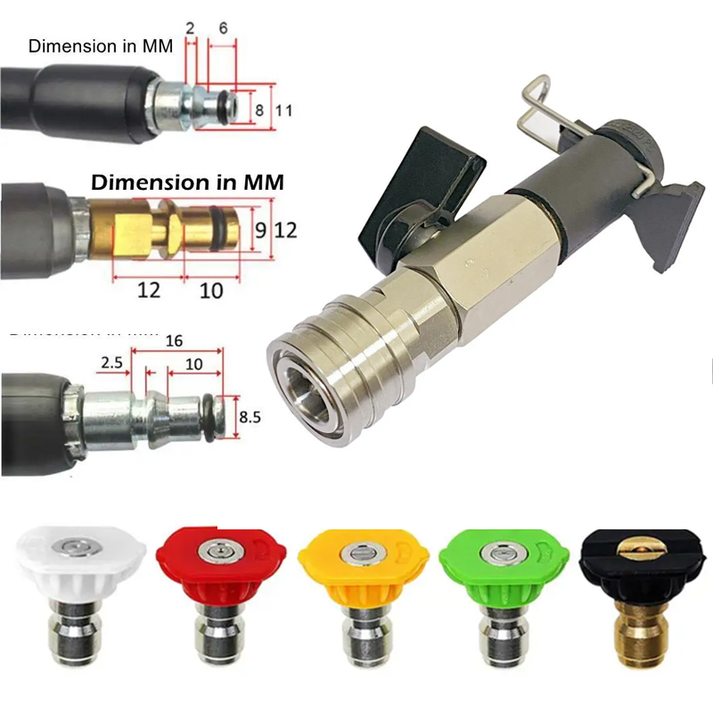 Kit de Válvula de Esfera de Al - Pressure Washer Foam Gun avaliação e preço