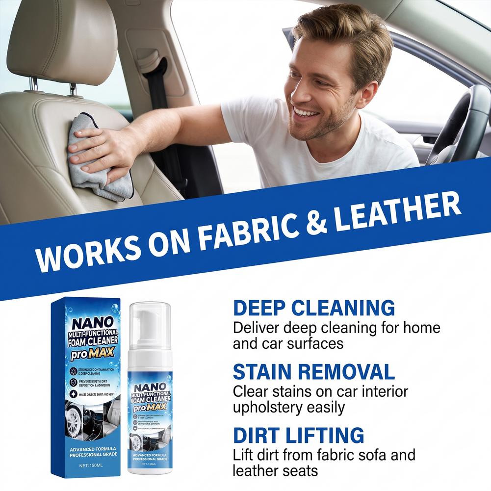 Detergente em espuma para limp - Seat Cleaner Fabric avaliação e preço